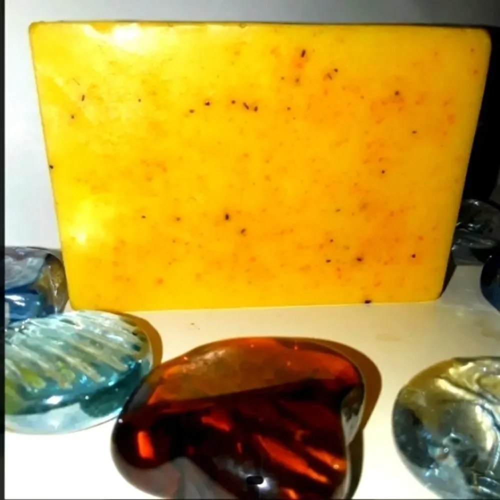 𝅺HAND CRAFTED Orange Bright Soap Bar LIMITED EDITIO